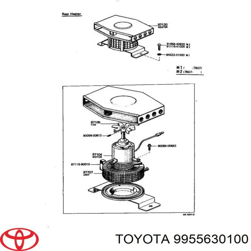 Compre 9955630100 Toyota 
