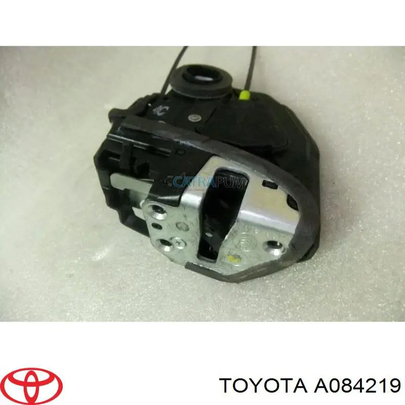 Fecho da porta dianteira direita A084219 Toyota