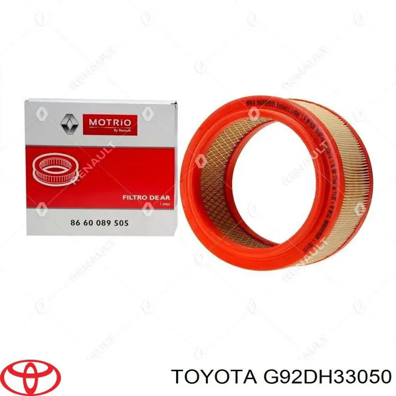 G92DH33050 Toyota Filtro de salão