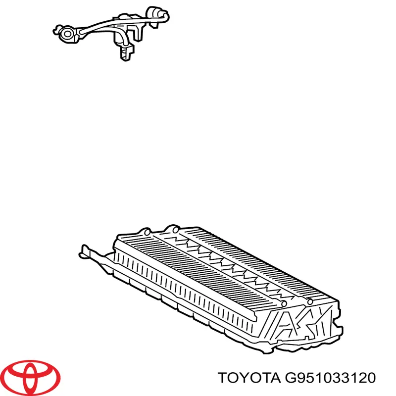 Módulo de bateria recarregável de carro elétrico Toyota G951033120 preço, a partir de 1981,79 USD