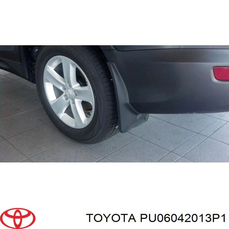 Protetores de lama dianteiros + traseiros, kit Toyota RAV4 IV A4
