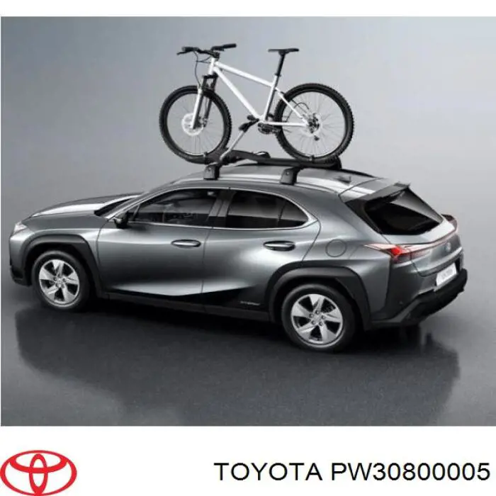 PW30800005 Toyota Fixação para a bicicleta no teto