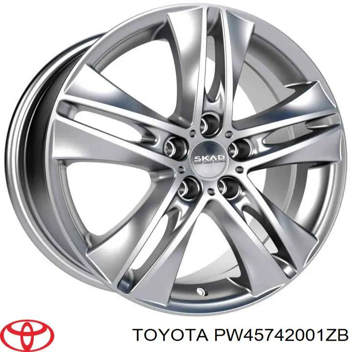 Compre Discos de roda de aleação ligeira (de aleação ligeira, de titânio) Toyota RAV4 5