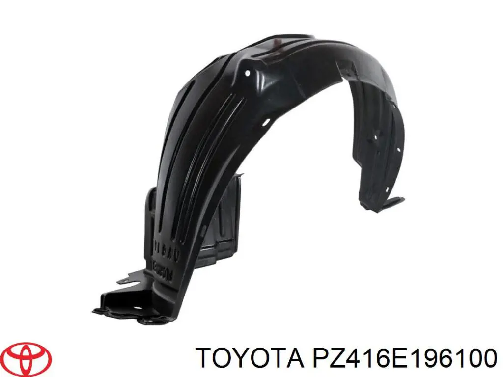 Protetores de lama traseiros, kit para Toyota Auris JPP E15
