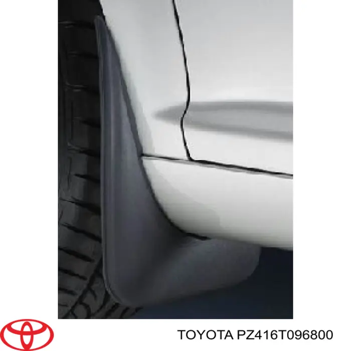 Protetores de lama dianteiros, kit para Toyota Avensis II T25