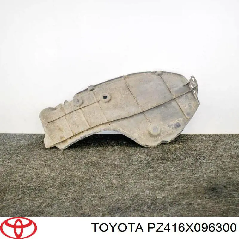 PZ416X096300 Toyota Protetores de lama traseiros, kit