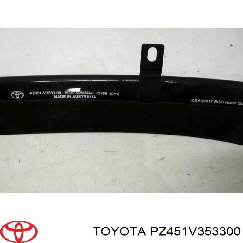 Defletor da capota Toyota Camry VII V50