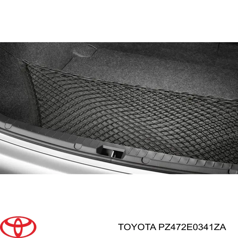 PZ472E0341ZA Toyota Malha da seção de bagagem