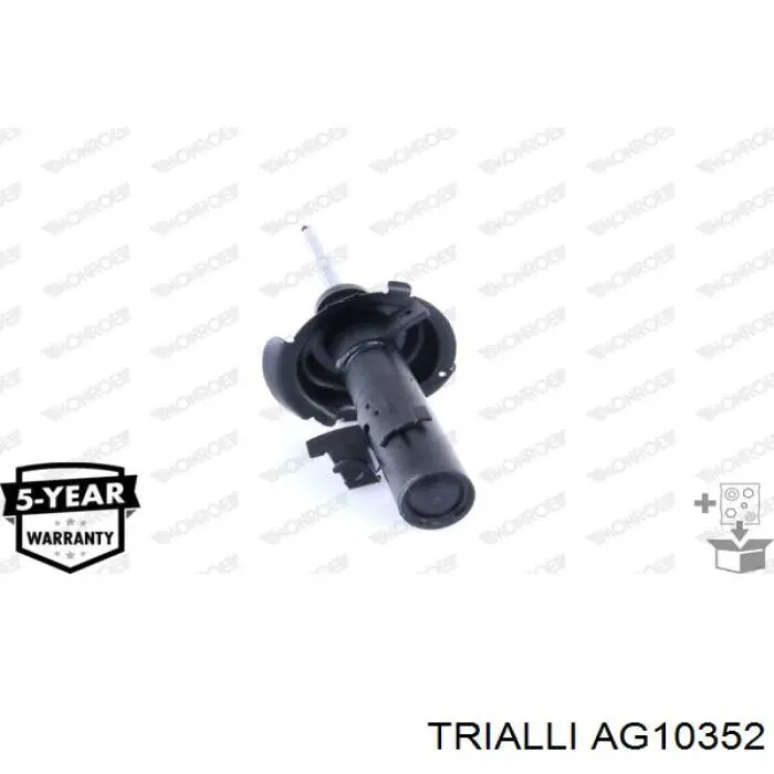 Compre AG10352 Trialli Amortecedor dianteiro direito