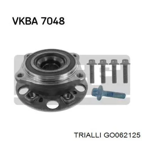 Junta homocinética interna dianteira Trialli GO062125 preço, a partir de 49,29 USD