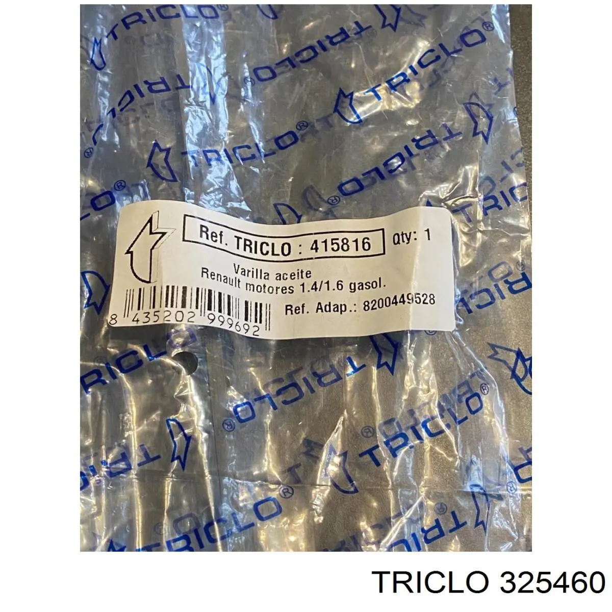 325460 Triclo Tampão de panela de motor