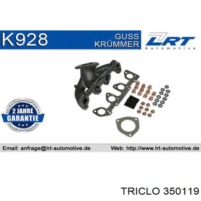 Compre 9601294980 Peugeot/Citroen Tubo coletor de escape