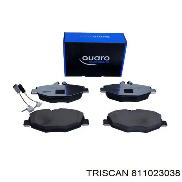 Compre 811023038 Triscan Sapatas do freio dianteiras de disco