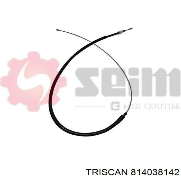 Compre 910918 SPJ Cabo traseiro direito/esquerdo do freio de estacionamento