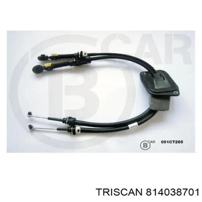 Cabo de mudança duplo Peugeot/Citroen 1637136280 preço, a partir de 117,71 USD