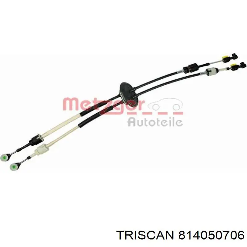 814050706 Triscan Cabo de mudança duplo