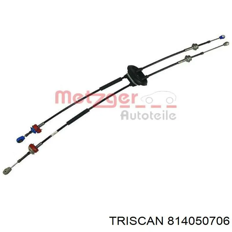 Cabo de mudança duplo Triscan 814050706 preço, a partir de 91,67 USD