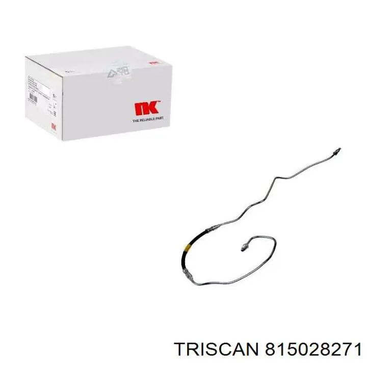 4888Y6 Peugeot/Citroen Tubo do freio traseiro direito