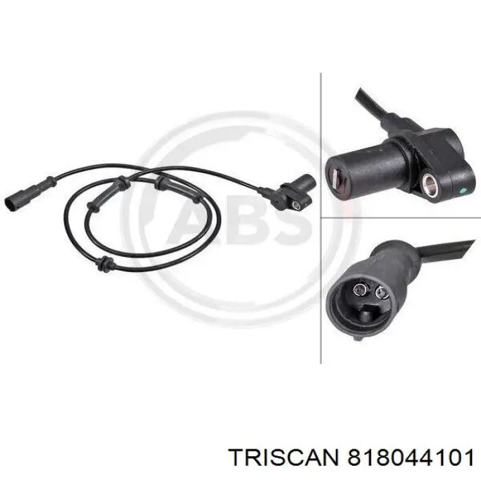 Sensor dianteiro de ABS Triscan 818044101 preço, a partir de 49,78 USD