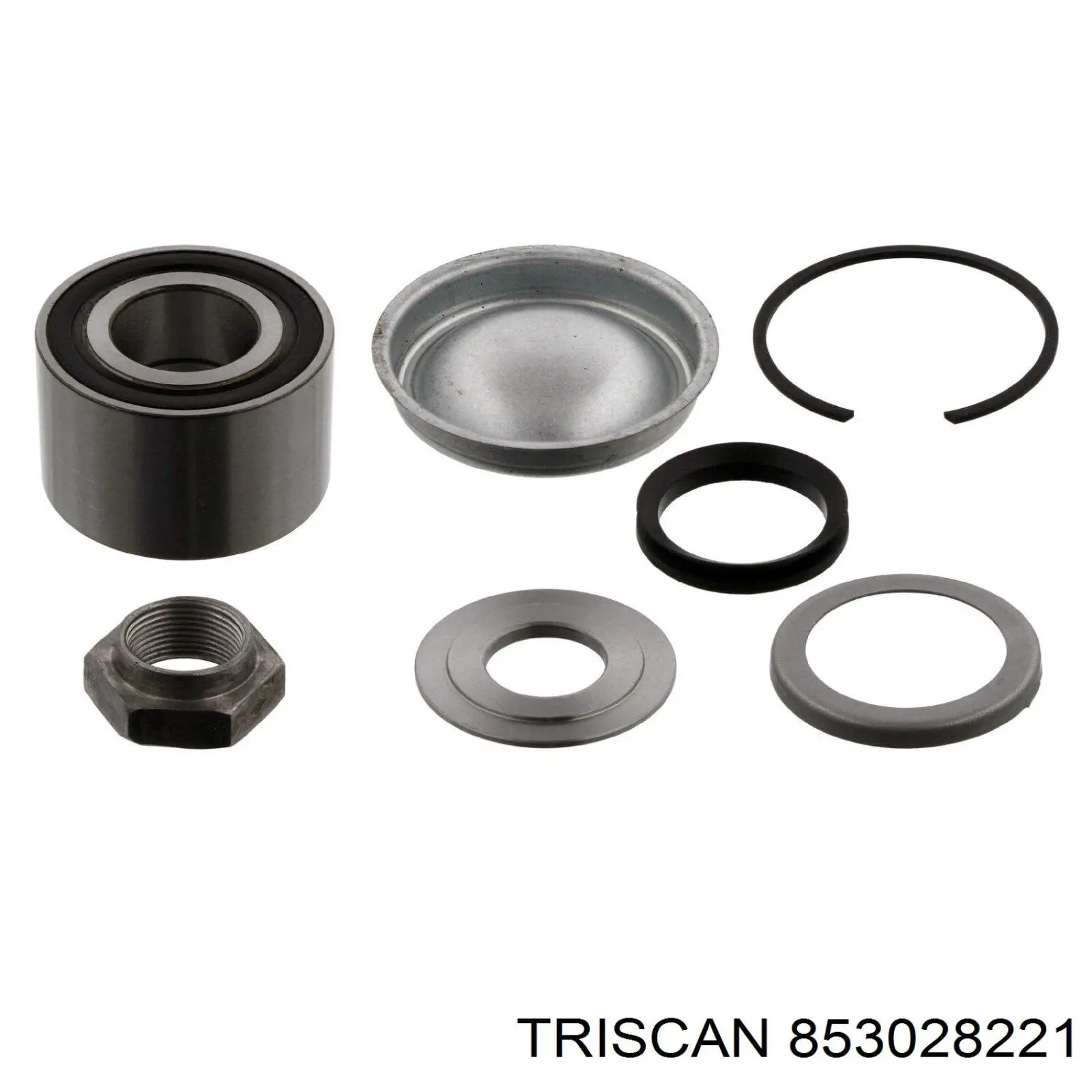 Rolamento de cubo traseiro WB70004 Sato Tech