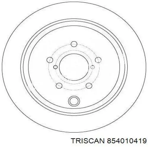 854010419 Triscan Anel de ABS