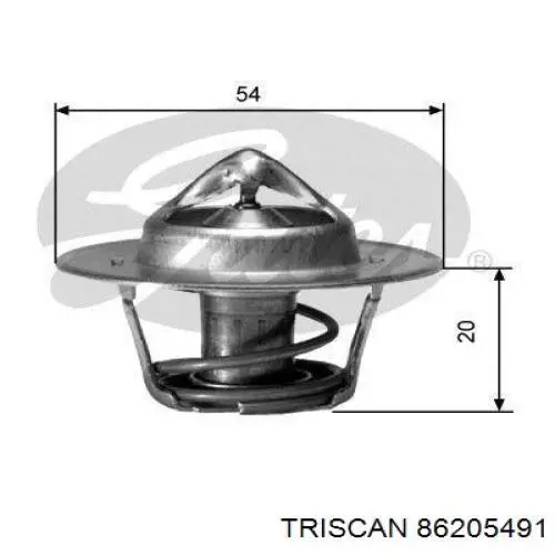 Compre 86205491 Triscan Termostato