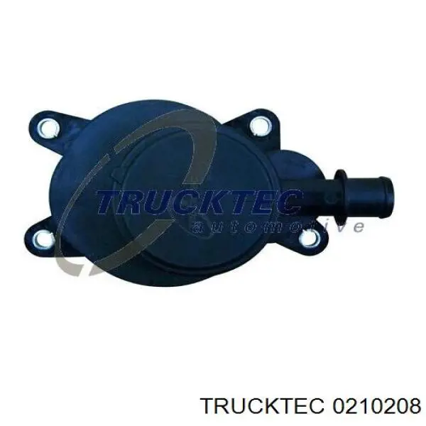 0210208 Trucktec Separador de óleo (separador) do sistema de ventilação de cárter