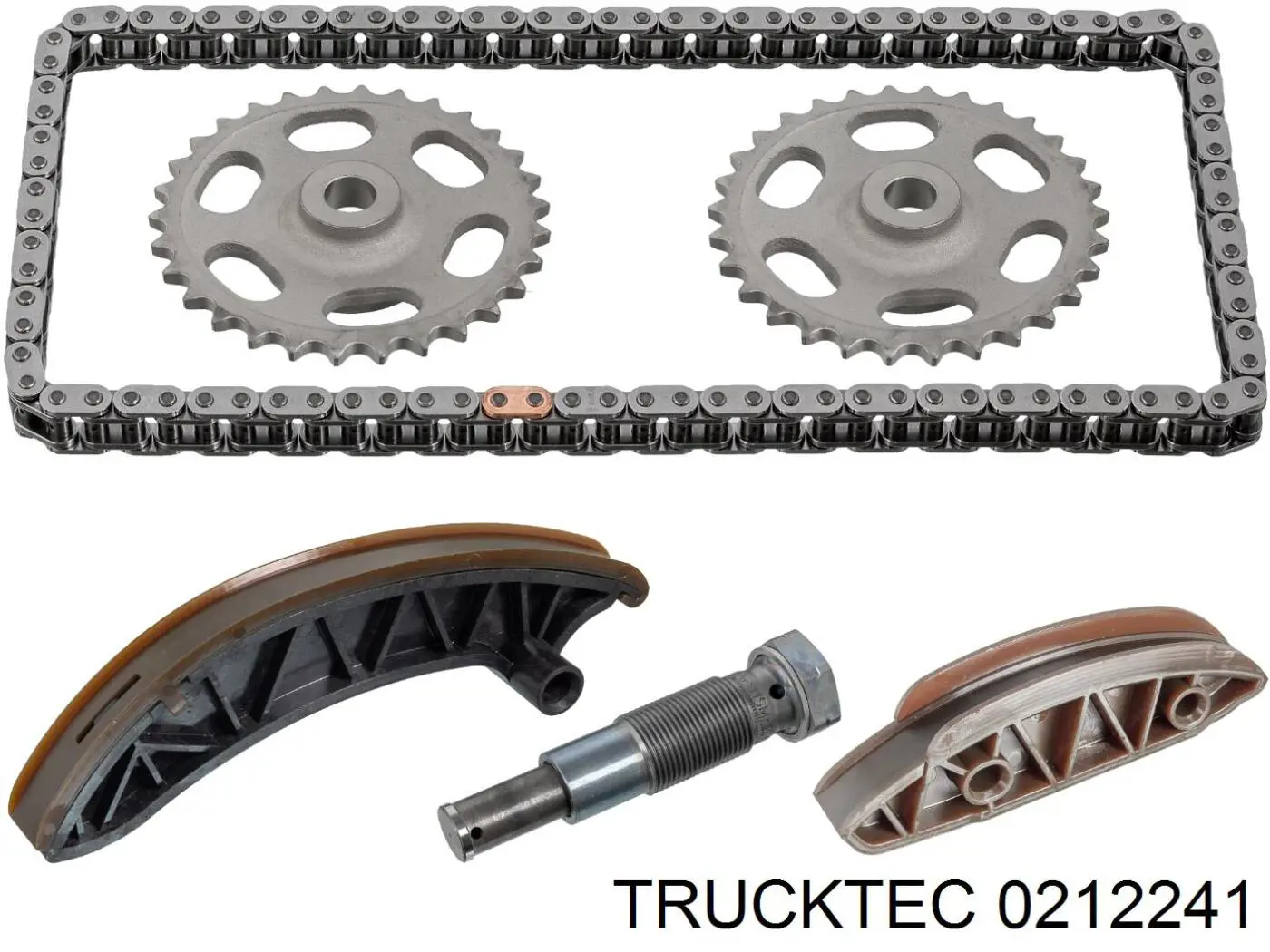 Compre 0212241 Trucktec Cadeia do mecanismo de distribuição de gás, kit