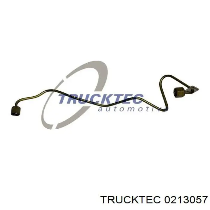 0213057 Trucktec Tubo de combustível do injetor de 3º cilindro
