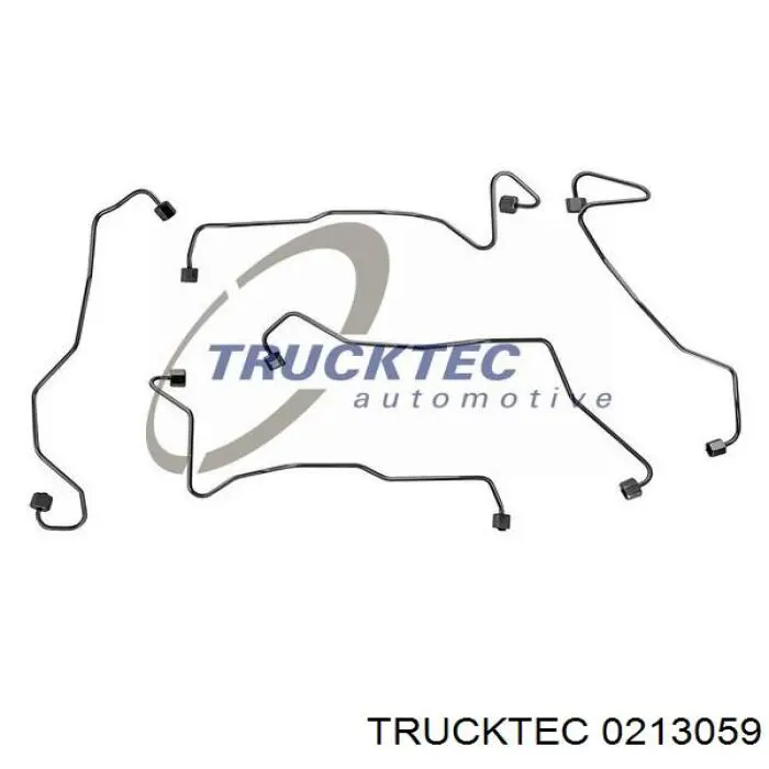 Tubo de combustível do injetor de 5º cilindro Trucktec 0213059 preço, a partir de 23,41 USD
