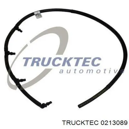 0213089 Trucktec Tubo de combustível, inverso desde os injetores