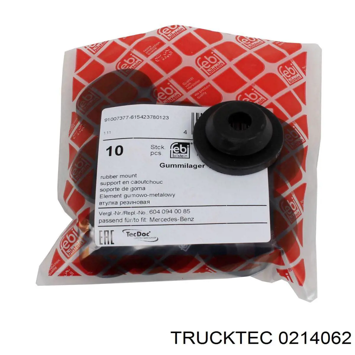 Compre 0214062 Trucktec Coxim de caixa de filtro de ar