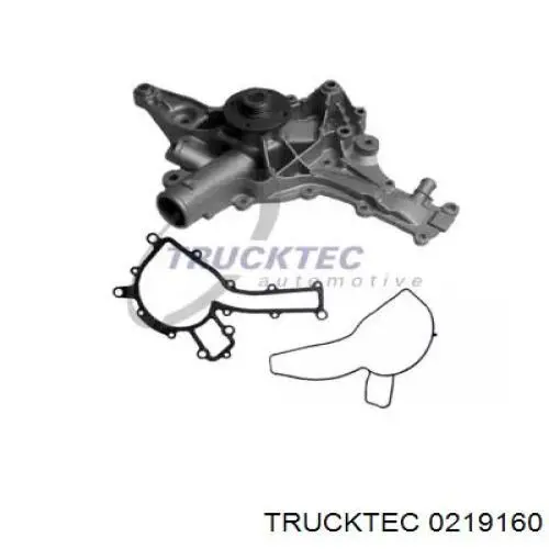 Bomba de água (bomba) de esfriamento Trucktec 0219160 preço, a partir de 123,16 USD