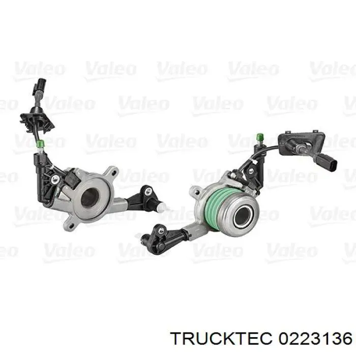 Cilindro de trabalho de embraiagem montado com rolamento de desengate Trucktec 0223136 preço, a partir de 174,92 USD