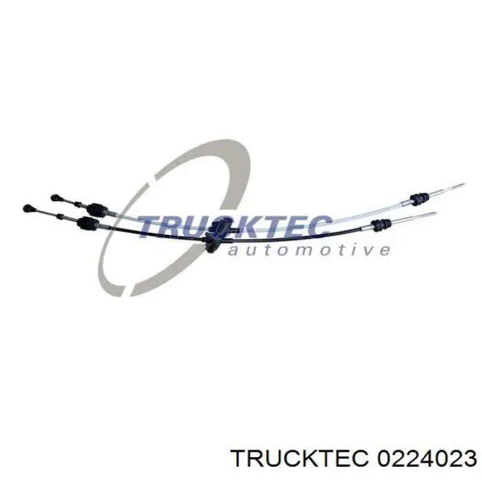 0224023 Trucktec Cabo de mudança duplo