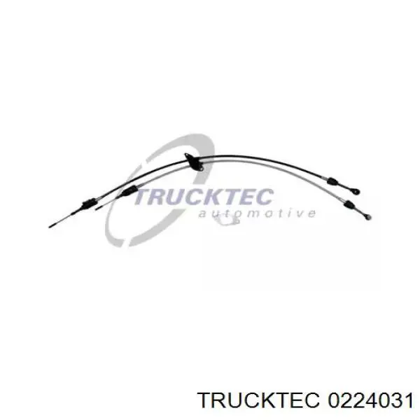0224031 Trucktec Cabo de mudança duplo