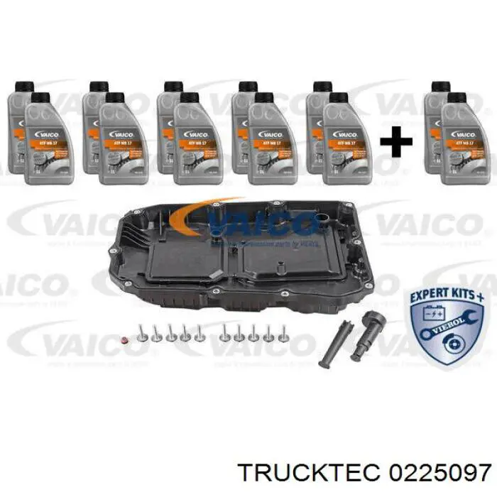 0225097 Trucktec Cárter da Caixa Automática de Mudança