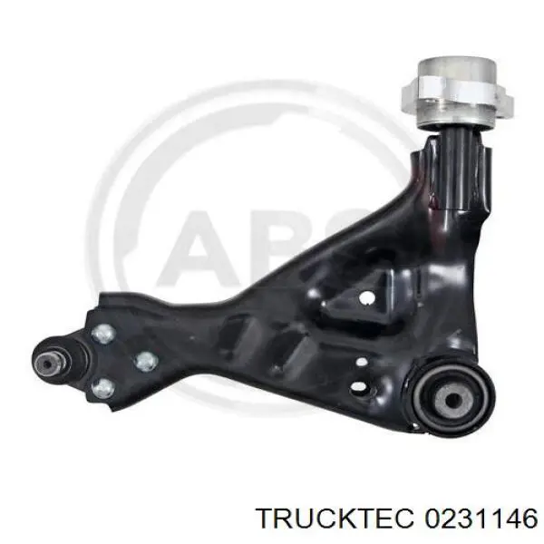 Compre 0231146 Trucktec Braço oscilante inferior esquerdo de suspensão dianteira