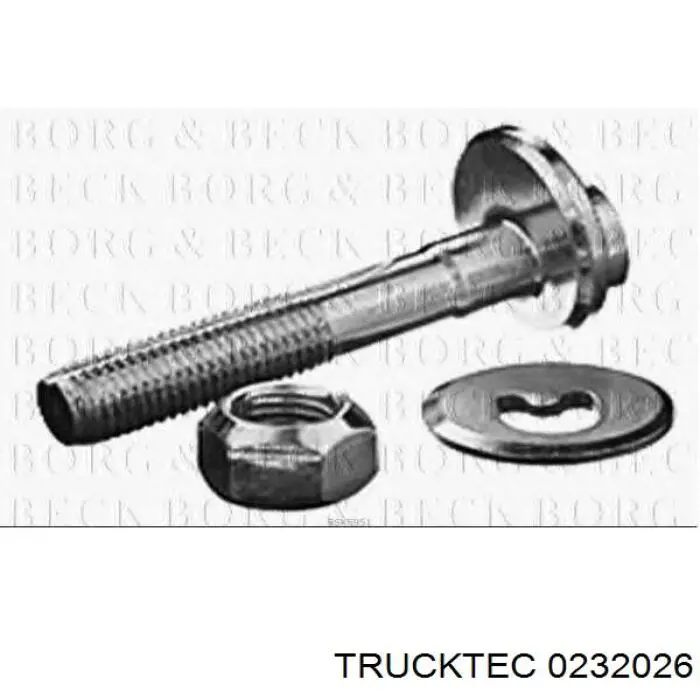 Compre 0232026 Trucktec Parafuso de fixação de braço oscilante de inclinação traseiro, interno