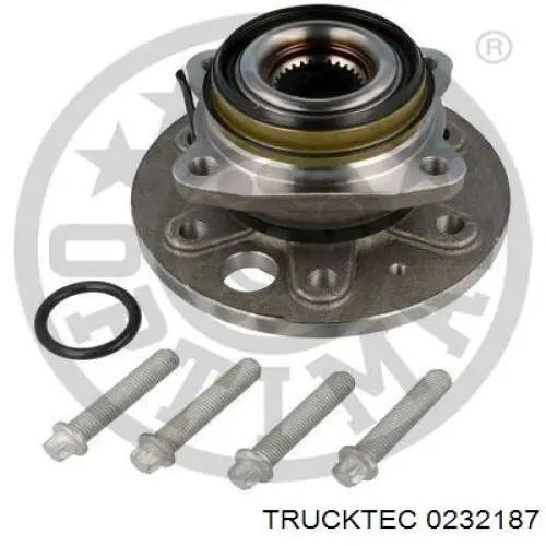 0232187 Trucktec Semieixo traseiro direito