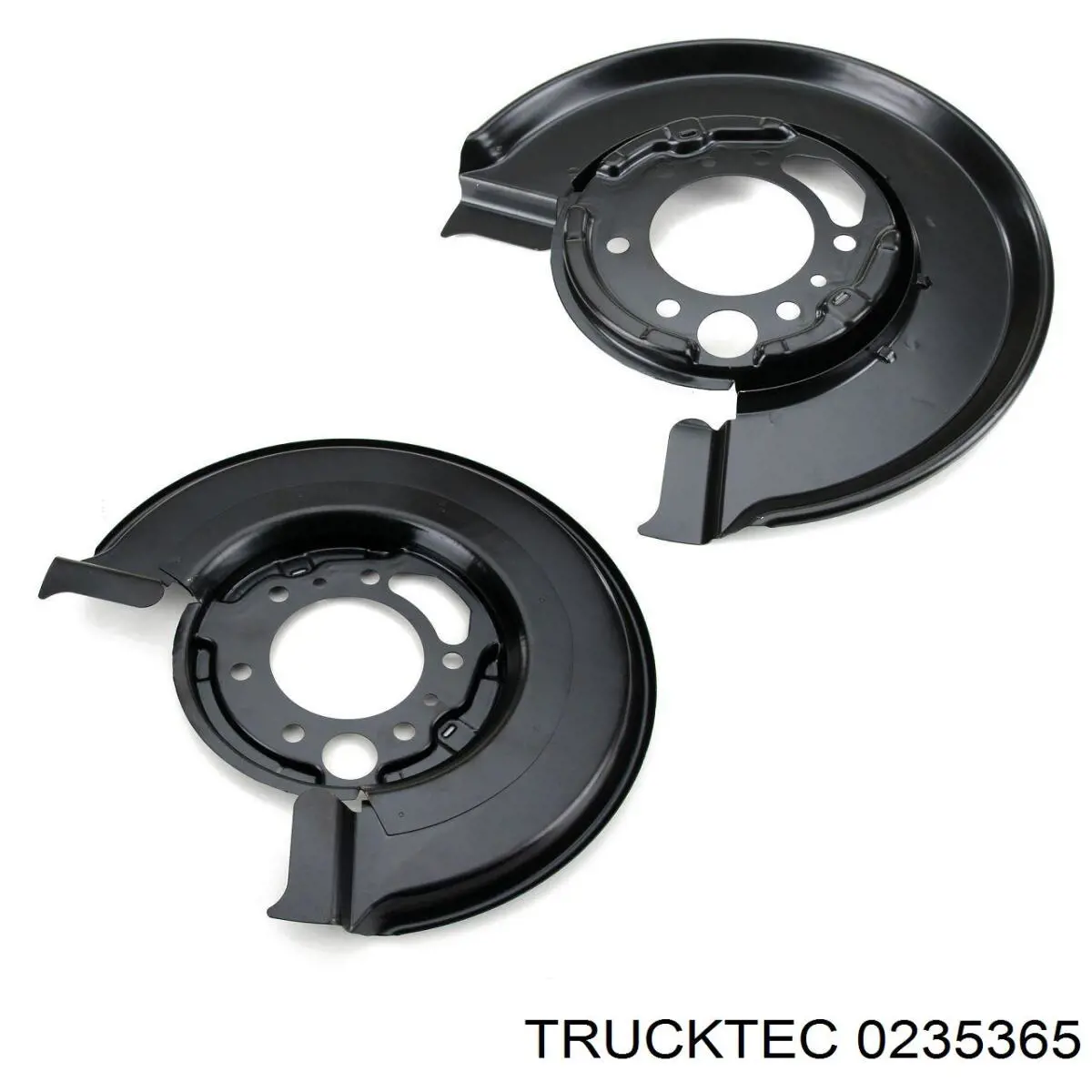 Compre 0235365 Trucktec Proteção direita do freio de disco traseiro