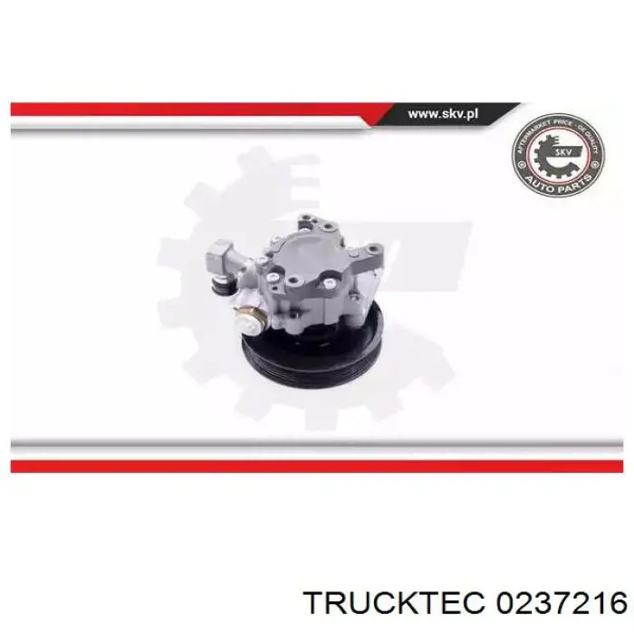Bomba da Direção hidrâulica assistida Trucktec 0237216 preço, a partir de 175,84 USD