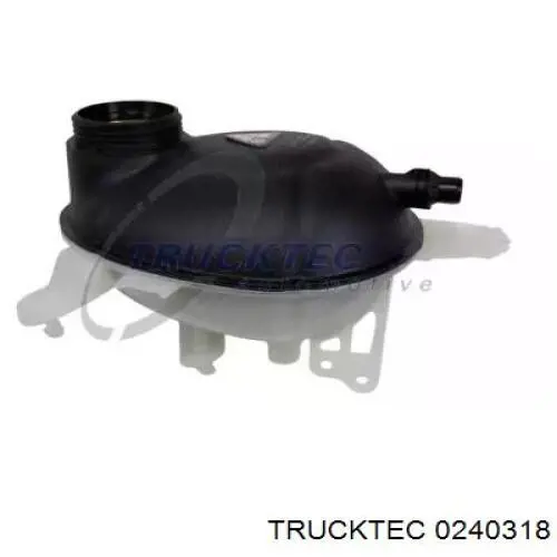 0240318 Trucktec Tanque de expansão do sistema de esfriamento