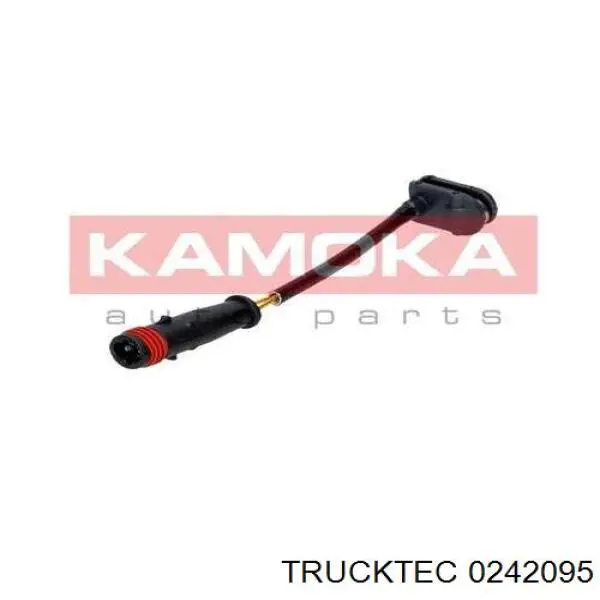 Compre 0242095 Trucktec Sensor dianteiro de desgaste das sapatas do freio