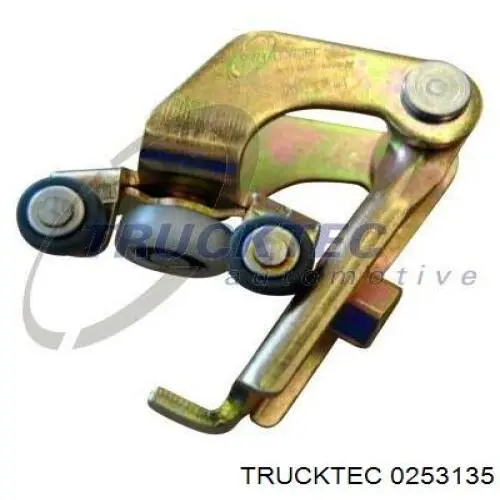 0253135 Trucktec Rolo esquerdo central da porta lateral (deslizante)