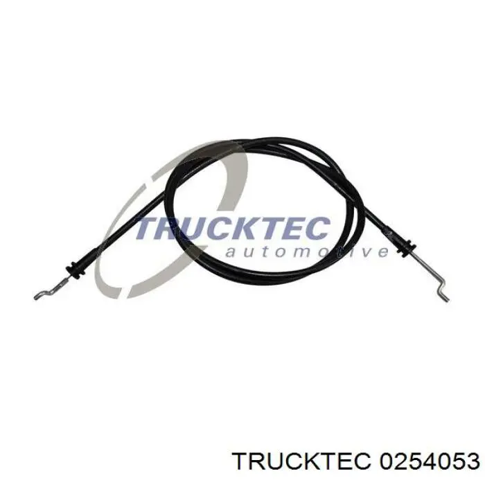 0254053 Trucktec Cabo de abertura da porta lateral (deslizante)