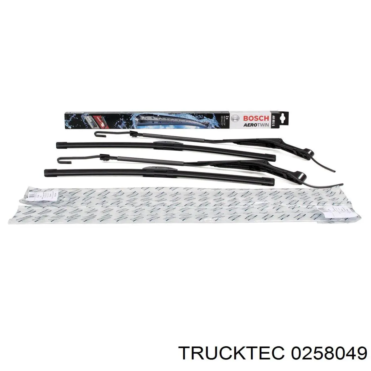Compre 0258049 Trucktec Braço de limpa-pára-brisas do pára-brisas
