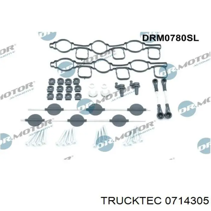Tubo coletor esquerdo de admissão Trucktec 0714305 preço, a partir de 95,34 USD