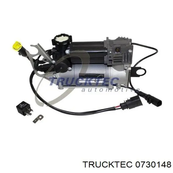 0730148 Trucktec Compressor de bombeio pneumático (de amortecedores)
