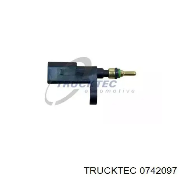 0742097 Trucktec Sensor de temperatura do fluido de esfriamento (de ativação de ventilador do radiador)